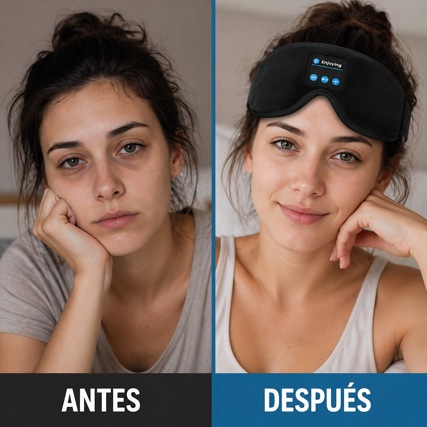 Antifaz para dormir 3 en 1