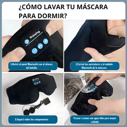 Antifaz para dormir 3 en 1